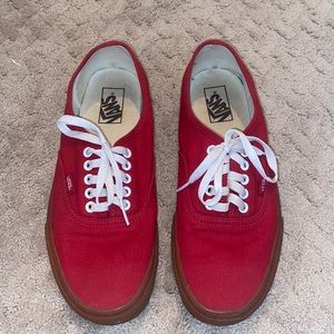 Red Vans
